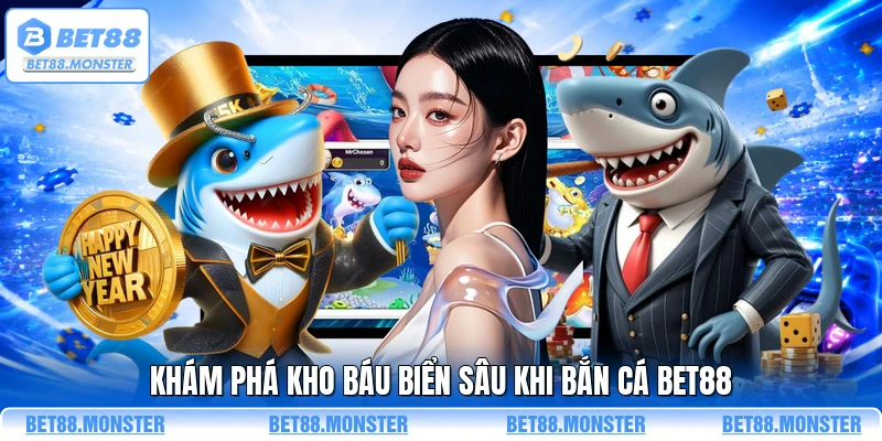 Khám phá kho báu biển sâu khi bắn cá BET88