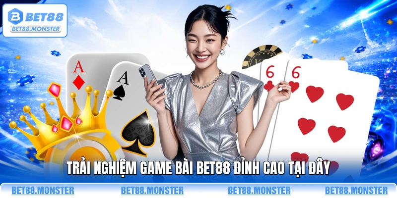 Trải nghiệm game bài BET88 đỉnh cao tại đây